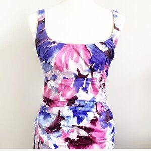 Suzi Chin for Maggy Boutique floral dress, size 10